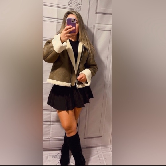 NWT ZARA OVERSIZED DOUBLE FACED JACKET SIZE M 
🚨 FINAL PRICE NO OFFER ACCEPT - Picture 16 of 16